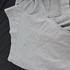 NWT, Free People Movement Houndstooth Faux Wrap High Rise Skort,Large